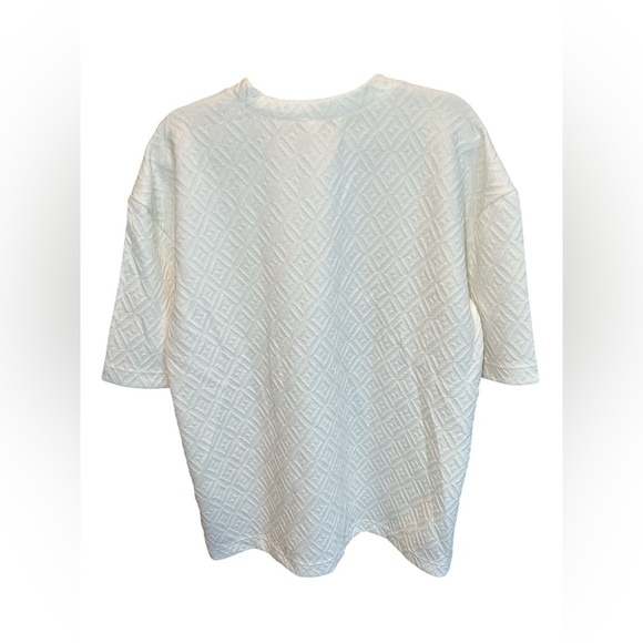 Men’s Fleece Factory White Shirt Size M - Picture 2 of 4